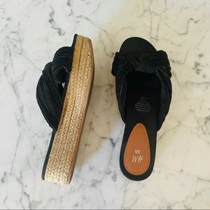 Platform Slip On Sandals